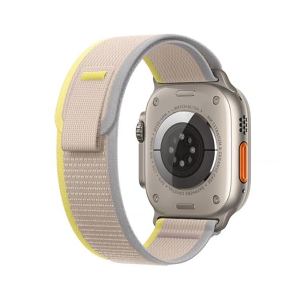 سوار لساعة أبل بمقاس45/49 مم | رمادي / أصفر سوار لساعة أبل بمقاس45/49 مم | رمادي / أصفر